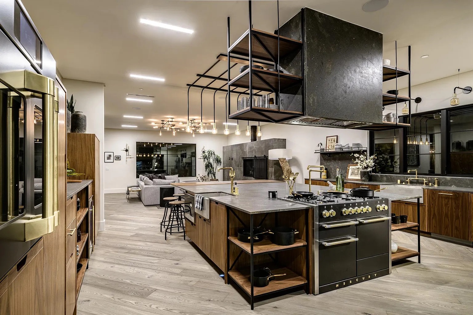 Custom modern kitchen remodel